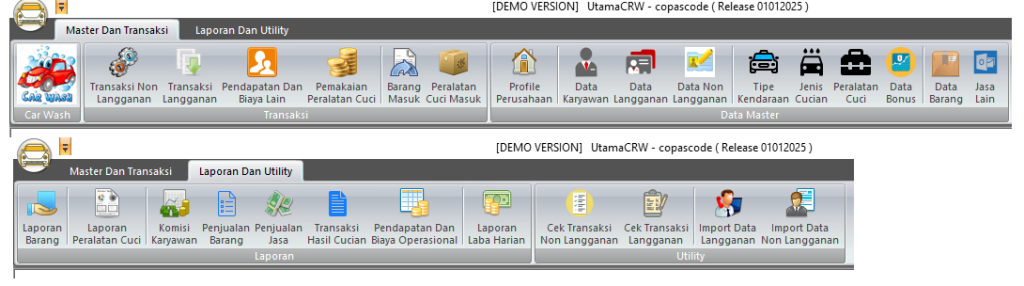 Download Software cuci mobil / Car Wash Full Custom